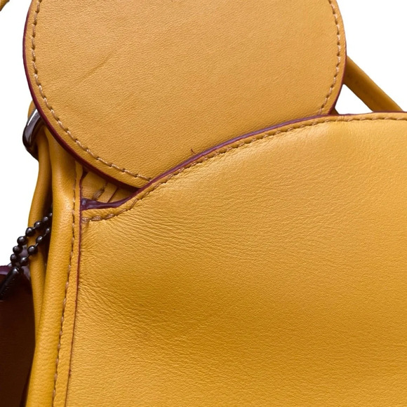 Coach x Disney Patricia Saddle Mickey Mouse Ears Crossbody Bag Authentic - Picture 10 of 10